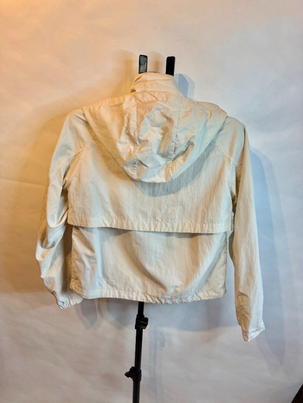 Lululemon Ivory Hooded Lightweight Utility Jacket